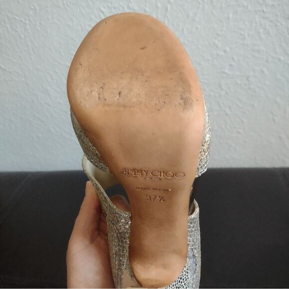 Jimmy Choo Private Platform Heels - Picture 14 of 16